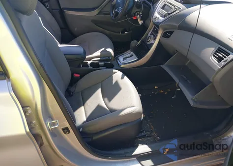 2012 Hyundai Elantra Gls from USA, damaged, VIN 5NPDH4AEXCH063836